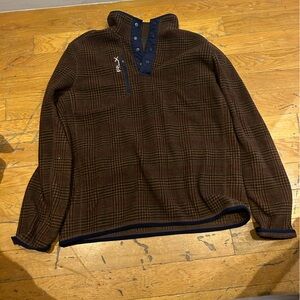 Patterned Athletic Leisure Sweater